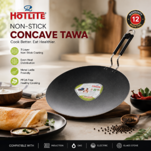 Hotlite Non-Stick Concave Tawa