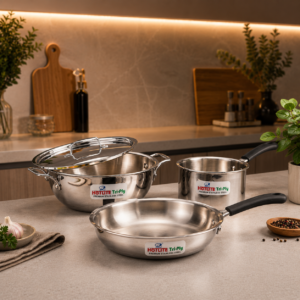 Hotlite Triply Quad Cookware 🌟 ( 4 pcs set)